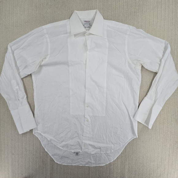 T.M.Lewin Other - T.M. Lewin Tuxedo Shirt Mens 16.5 34/35 White Eveningwear French Cuff Dress
